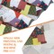 6PCS Cotton Fabric Squares - Pre-Cut Quilt Squares & Sewing Fabric